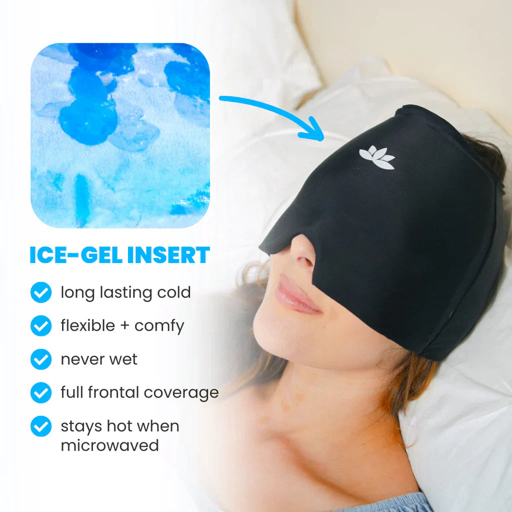Schmerzlindernde Migräne-Maske - MigraCalm™
