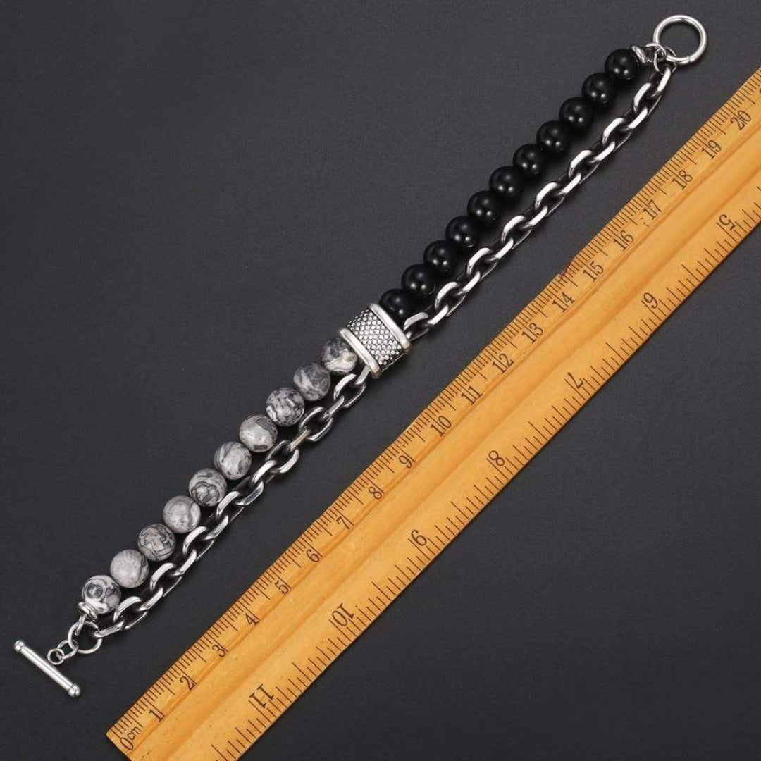 Jaspis Beschermende Armband - Darius