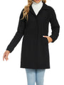 Langer Damen-Trenchcoat mit Taillengürtel – Amara