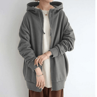 Bequemer Damenpullover mit Kapuze - ComfyHood