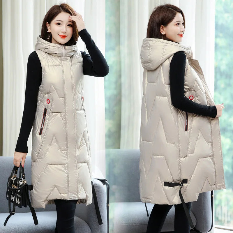 Daarla Bodywarmer | Long & Fashionable