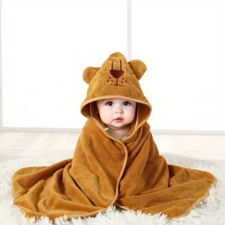 Babybadcape met Capuchon – SnuggleSplash