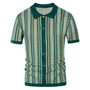 Atmungsaktives Chevron-Poloshirt für Herren mit Knopfleiste - Julian (Copy)