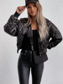 Gepolsterte Damen-Bomberjacke mit Taschen – Marisa