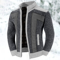 Wolljacke mit Reißverschluss und Pullover - Leon