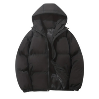Gepolsterte Herren-Pufferjacke mit Kapuze – Elias
