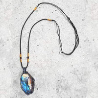 Drachenherz Labradorit Kette - Astrid