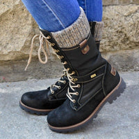 Stilvolle Hohe Damen-Winterstiefel - Nora