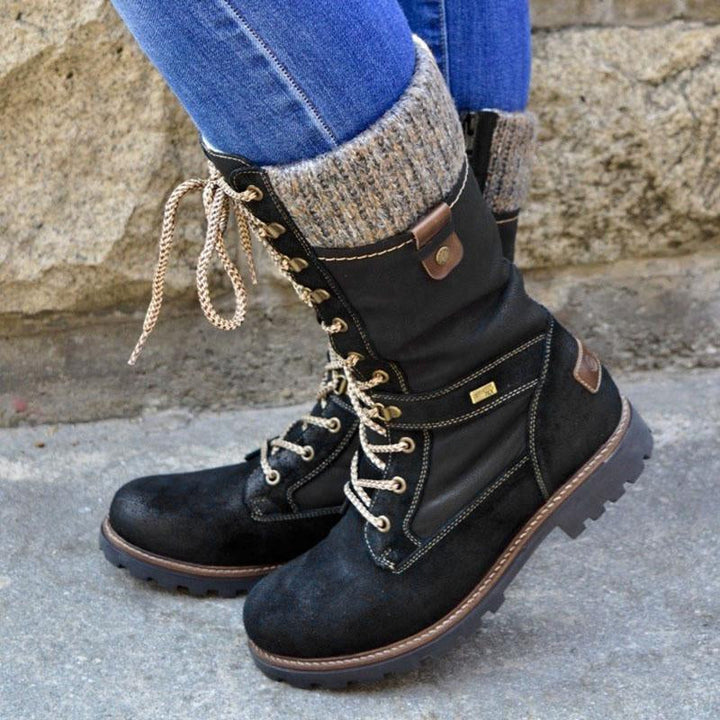 Stilvolle Hohe Damen-Winterstiefel - Nora