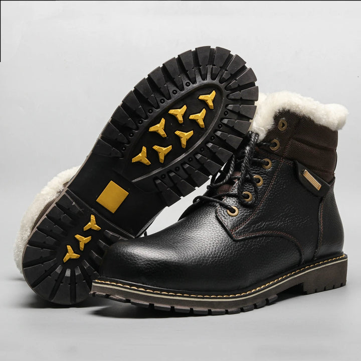 Leder-Winterstiefel | Mit herrlich warmem Wollfutter