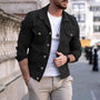 Herren-Denimjacke mit Slim-Fit-Passform – Milan