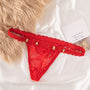 LaceFlair Custom Name Lace Lingerie with Crystal Letters 8