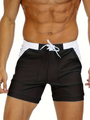Schnelltrocknende Herren-Badeshorts mit atmungsaktivem Design – Elias