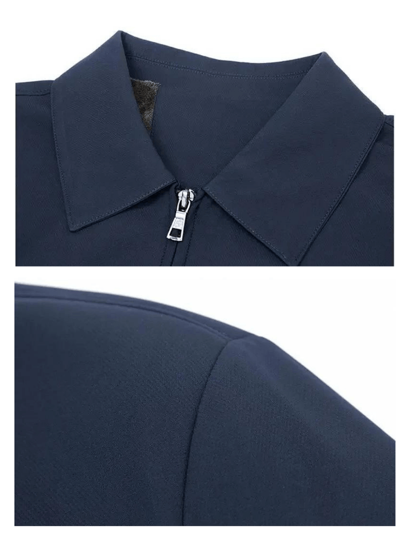 Gefütterte Herren-Winterjacke aus Polyester – Arvid