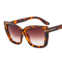 Stilvolle Cat-Eye-Sonnenbrille mit UV-Schutz und Verlauf - VueLuxe