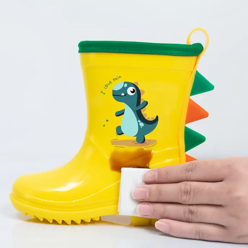 Kleurrijke Kinder Regenlaarzen met Diermotieven – Leo
