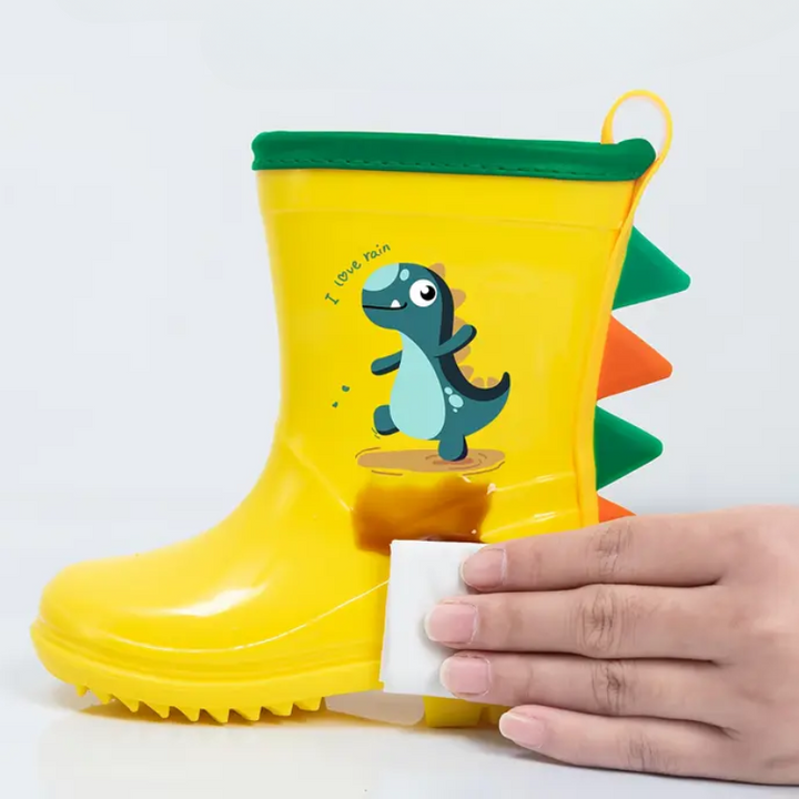 Kleurrijke Kinder Regenlaarzen met Diermotieven – Leo