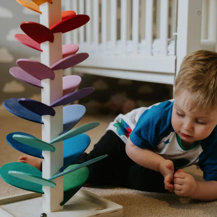 Interactive Rainbow Marble Sound Tree - Luca