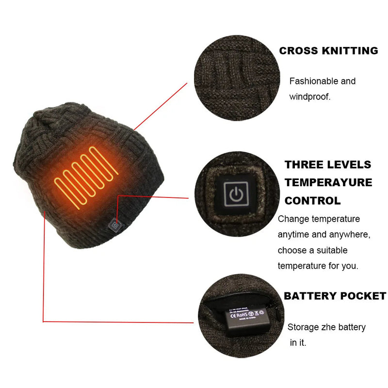 KnitTech Beanie | USB Rechargeable Hat