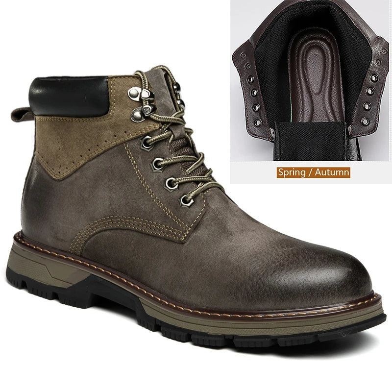 Leather Winter Shoes | Genuine Winter Warmers