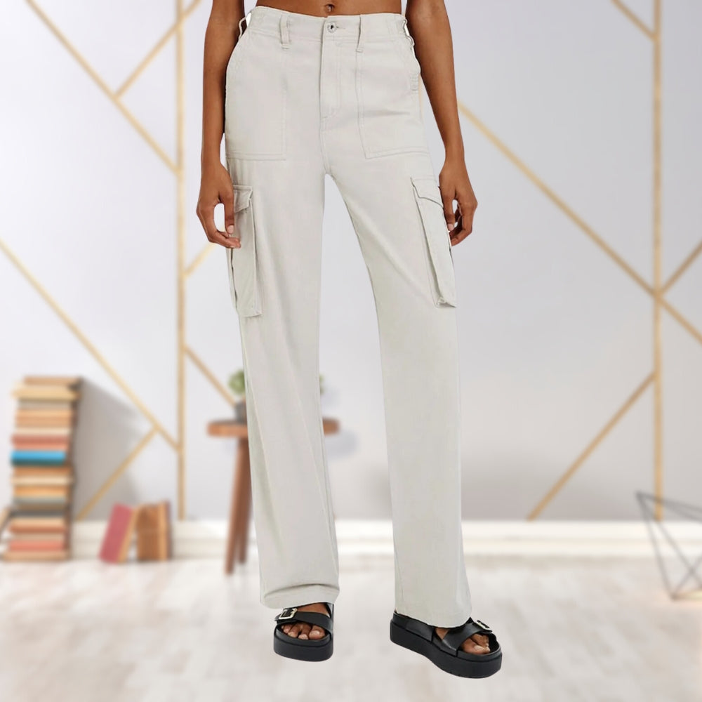 Slim-Fit Damen-Cargohose - Maya
