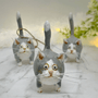 Einzigartiger handgemachter Katzen-Weihnachtsschmuck - Purrfect Holiday Hangers
