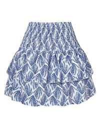 Amelia Rock | Gefaltete Taille | Gestufter Saum | Modisch