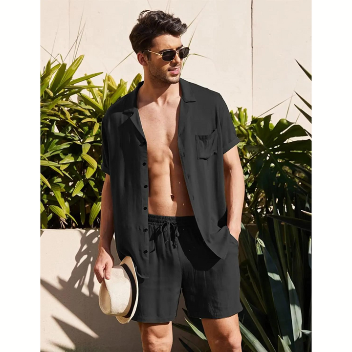 Leinen Herren Sommer-Set – Jairo