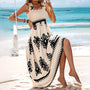 Trendiges Sommerkleid mit femininer Silhouette und Wickeldesign – Sascha