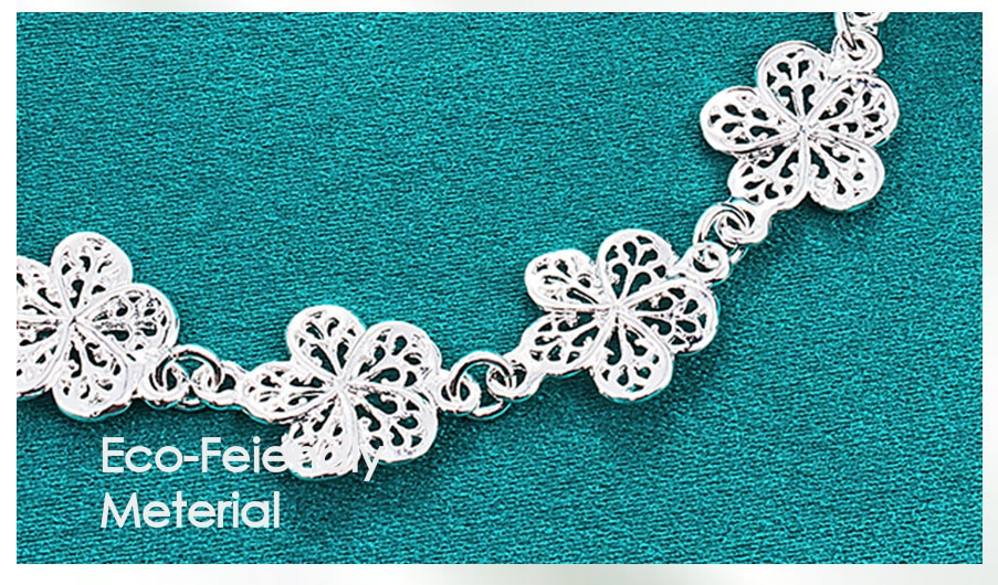 Silver Filigree Bracelet | With Unique Links