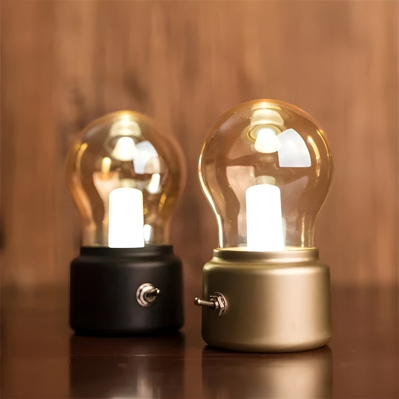 Tragbare Retro-Tischlampe - LumiRetro