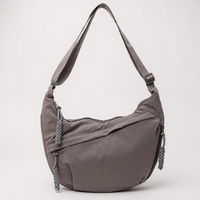 Crescent Shoulder Bag – Sustainable Nylon with Adjustable Strap 10