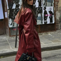 Stilvolle vegane Leder-Damenjacke - Viviette
