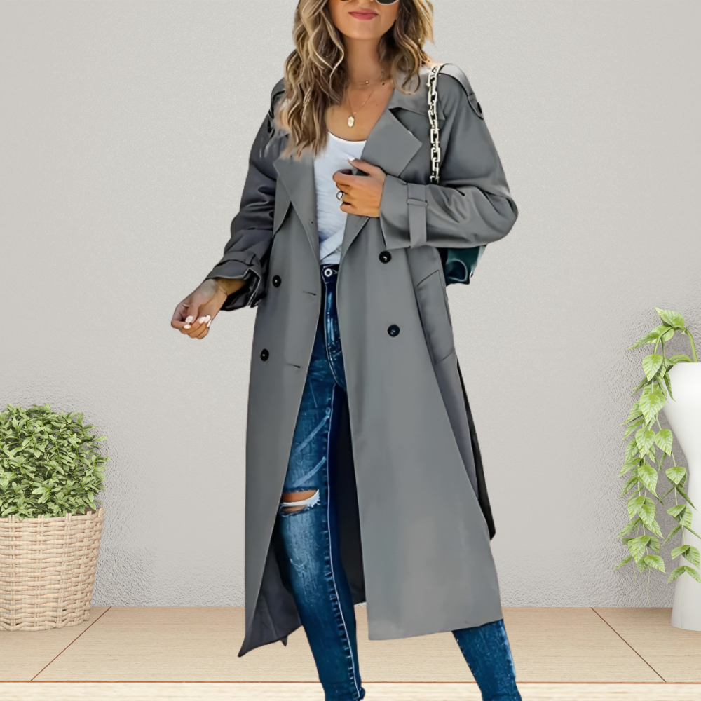 Trendiger Damen Übergangs-Trenchcoat – Isabelle