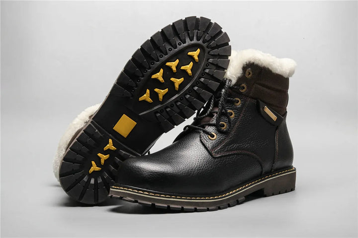 Leder-Winterstiefel | Mit herrlich warmem Wollfutter