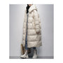 Lang Gefütterte Damen Winterjacke - Amara