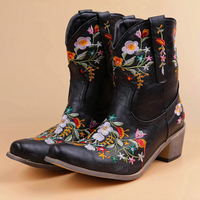Wetterfeste Vintage Cowgirl-Stiefel - Sierra