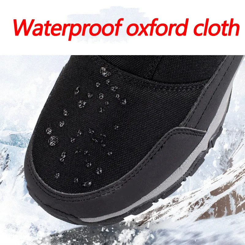 Halbhohe Snowboots | Warme Winterstiefel
