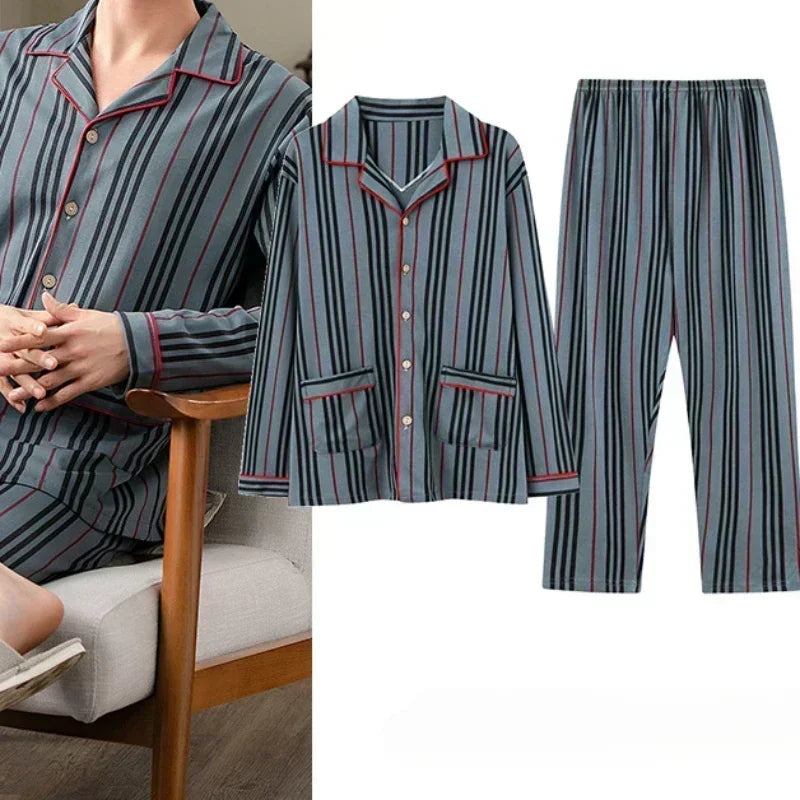Komfort Pyjama | Oversized einfarbiger Schlafanzug