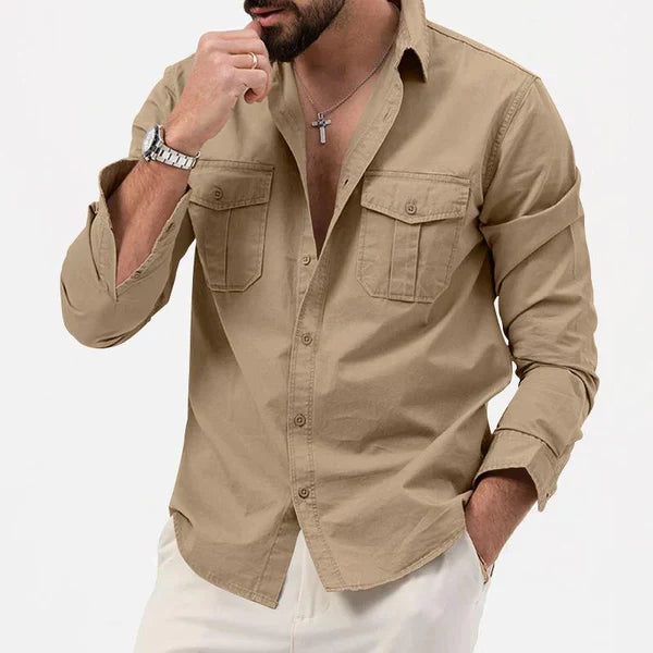 Robustes Herren Cargo Hemd - Tobias