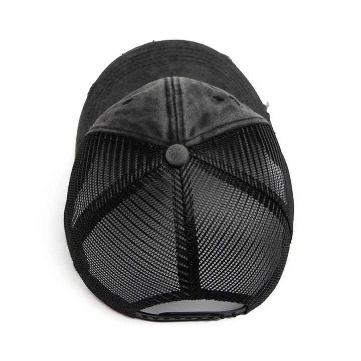 Cap mit Flechtöffnung & Mesh-Design – 1 kaufen, 1 gratis – Liora
