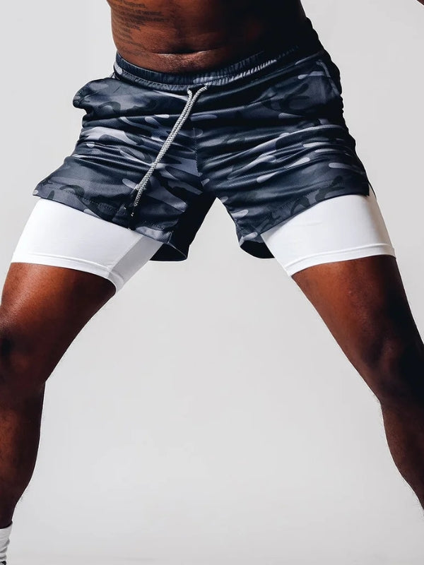 2-in-1 Zomer Sportshorts voor heren – Felix