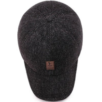 Classic Winterpet | Nostalgische wollen snap cap