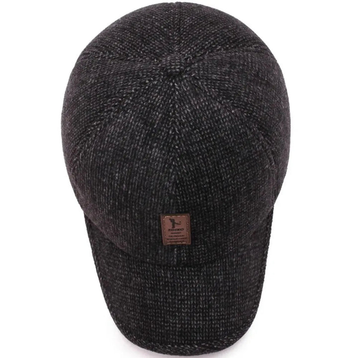 Classic Winterpet | Nostalgische wollen snap cap