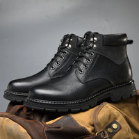 Leather Winter Shoes | Genuine Winter Warmers