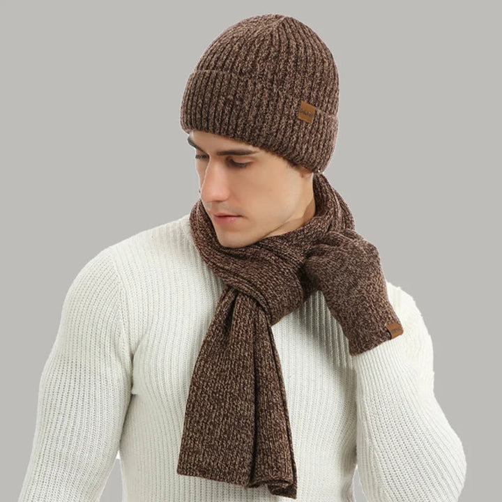 Stoere Winterset | Met stoere muts, sjaal en handschoenen!