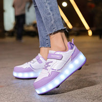 Trendige Rollschuhe - GlideGlow