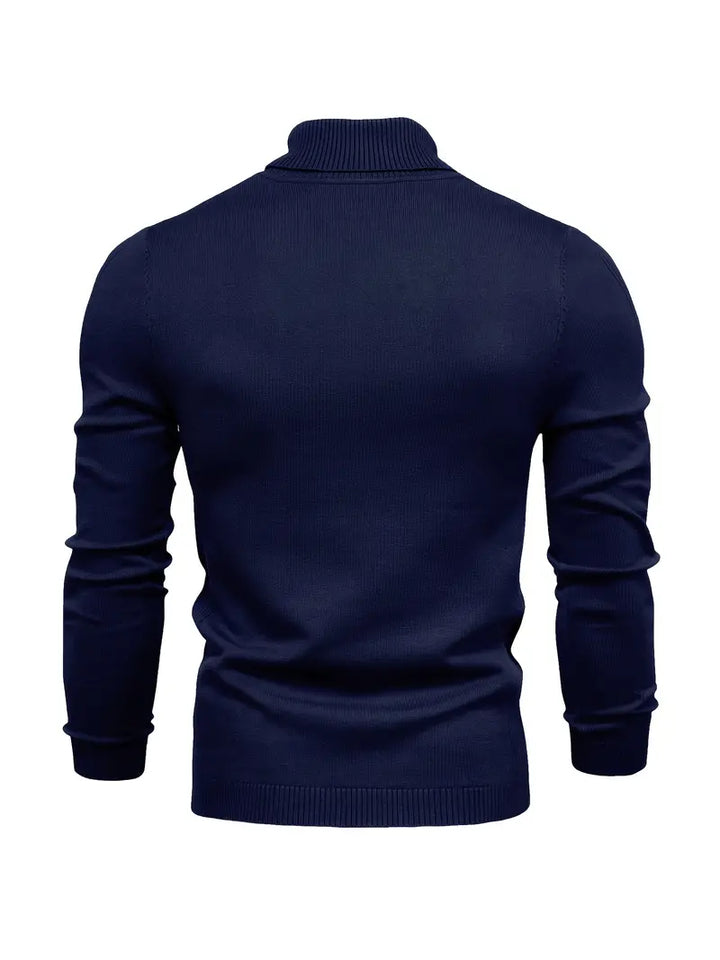 Trendiger Herrenrollkragenpullover - Lars