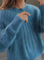 Weicher Kaschmir gestrickter Pullover - Sofie