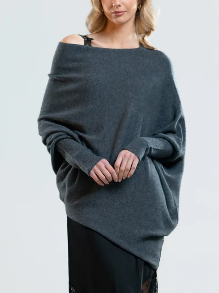 Trendiger Off-Shoulder Damenpullover - Livia